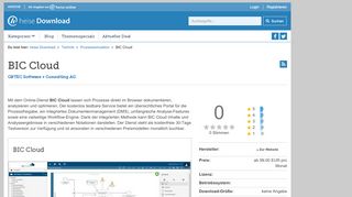 
                            10. BIC Cloud | heise Download