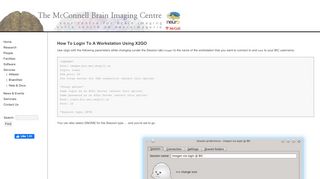 
                            5. BIC - The McConnell Brain Imaging Centre: How To Login