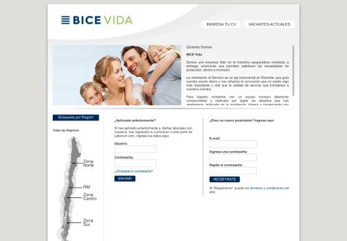 
                            11. BICE Vida :: BOLSA DE EMPLEO