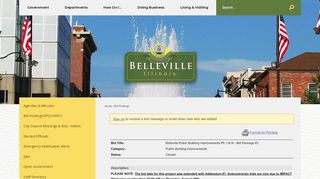 
                            11. Bid Package #3 - Belleville, IL - Official Website