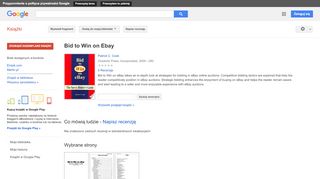 
                            8. Bid to Win on Ebay - Wynik z Google Books