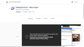 
                            5. bidbag Remote - eBay Sniper - Google Chrome