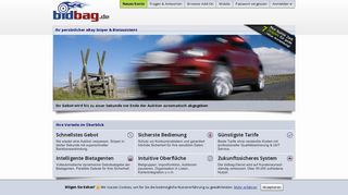 
                            1. bidbag.de | eBay Sniper und Bietagent