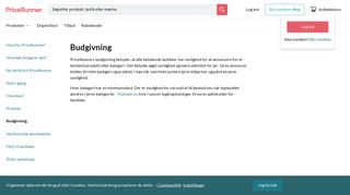 
                            2. Bidding-interface - PriceRunner Danmark