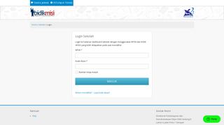 
                            1. Bidikmisi - Login Sekolah