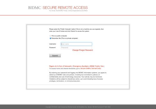 
                            1. BIDMC Portal - Beth Israel Deaconess Medical Center