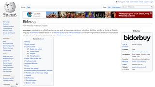 
                            6. Bidorbuy - Wikipedia