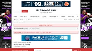 
                            11. bidorbuy.co.za mistake | MyBroadband