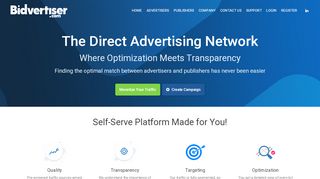 
                            10. BidVertiser - Direct Advertising Network