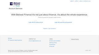 
                            7. Bidvest Finance - Account Services - WesBank