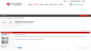 
                            6. BIDZ.COM Is it a Scam? - RedFlagDeals.com Forums