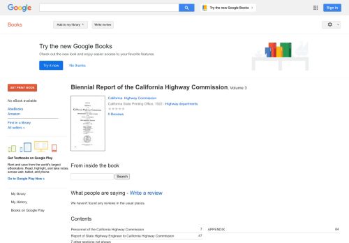 
                            6. Biennial Report of the California Highway Commission