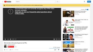 
                            5. Bienvenida a Escuela Superior de PNL - YouTube