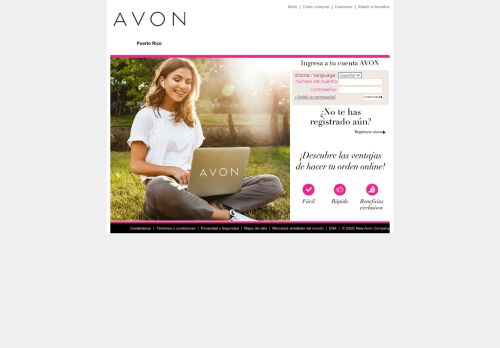 
                            2. Bienvenido, Representante Avon - AVON PR