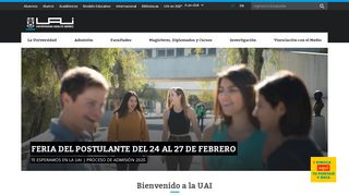 
                            3. Bienvenidos a la Universidad Adolfo Ibáñez