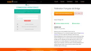 
                            8. Bienvenue au gestion.ffbridge.asso.fr page - Fédération Française de ...