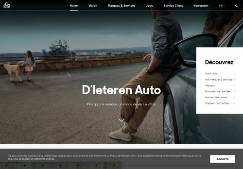 
                            11. Bienvenue sur le site officiel de D'Ieteren Auto