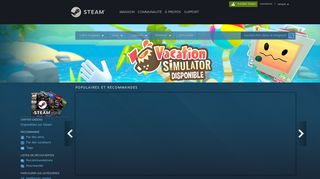 
                            4. Bienvenue sur Steam