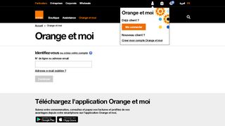 
                            9. Bienvenue sur votre espace client Orange et moi - Espace client ...