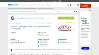 
                            4. ▷ Bierhake Fahrzeugteile GmbH & Co. KG Großhandel für ...