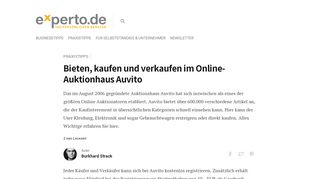 
                            4. Bieten, kaufen und verkaufen im Online-Auktionhaus Auvito