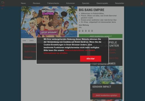 
                            3. Big Bang Empire kostenlos spielen | ProSieben Games