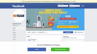 
                            9. Big Bazaar - Home | Facebook