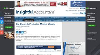 
                            7. Big Change to ProAdvisor Member Website - insightfulaccountant.com