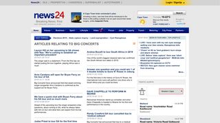 
                            8. big concerts on News24