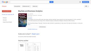 
                            7. Big Data and Business Analytics