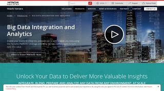 
                            10. Big Data Integration and Analytics | Hitachi Vantara