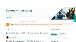 
                            5. Big Data Wrangling on HDP with Trifacta - How to Get started ...