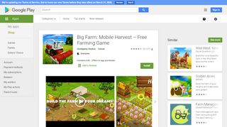 
                            10. Big Farm: Mobile Harvest | Online Farmspiel – Apps bei Google Play