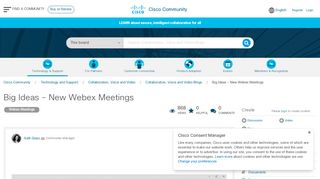 
                            10. Big Ideas - New Webex Meetings - Cisco Community