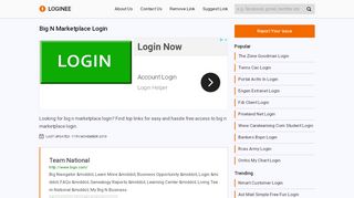 
                            4. Big N Marketplace Login