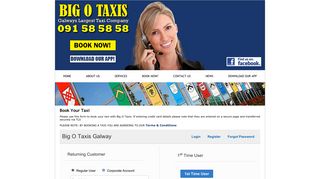 
                            3. Big O Taxis - Galway - Book Now