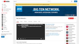 
                            7. Big Ten Network - YouTube