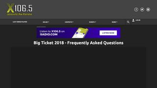 
                            12. Big Ticket 2018 - Frequently Asked Questions | Jacksonville's New ...