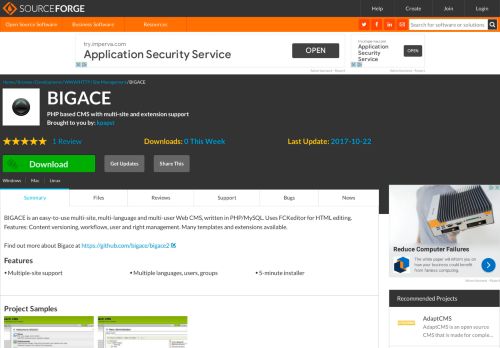 
                            2. BIGACE download | SourceForge.net