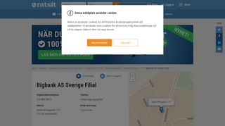 
                            13. Bigbank AS Sverige Filial i STOCKHOLM – Info | Ratsit