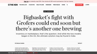 
                            10. Bigbasket's fight with Grofers could end soon but there's another one ...
