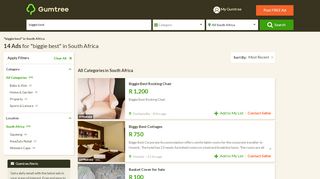 
                            6. Biggie Best Ads | Gumtree Classifieds South Africa