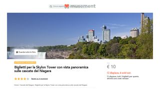 
                            8. Biglietti per la Skylon Tower con vista panoramica sulle cascate del ...
