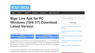 
                            10. Bigo Live Apk for PC Windows (10/8.1/7) Download Latest Version