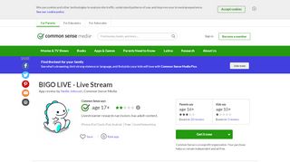 
                            8. BIGO LIVE - Live Stream App Review - Common Sense Media