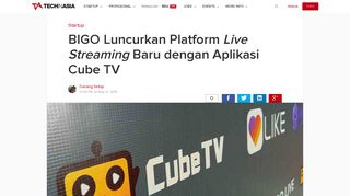 
                            11. BIGO Luncurkan Platform Live Streaming Baru dengan Aplikasi ...