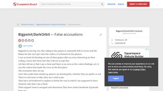 
                            11. Bigpoint/DarkOrbit - False accusations, Review 310864 | Complaints ...