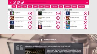 
                            9. Bigspeed.fm bei Radiodienste hören