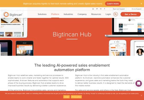 
                            9. Bigtincan Hub | Bigtincan