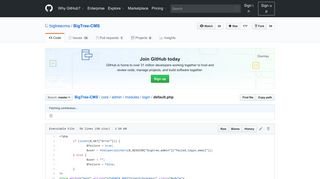 
                            6. BigTree-CMS/default.php at master · bigtreecms/BigTree-CMS ...